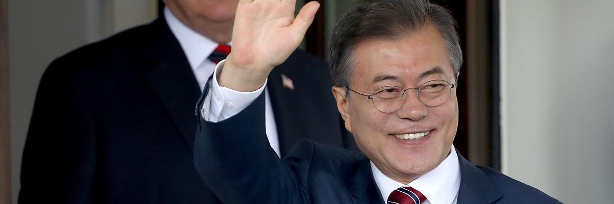 Everybody, Especially Congressional Democrats, Take a Deep Breath and Follow the President's Lead (President Moon's, Not Trump's)