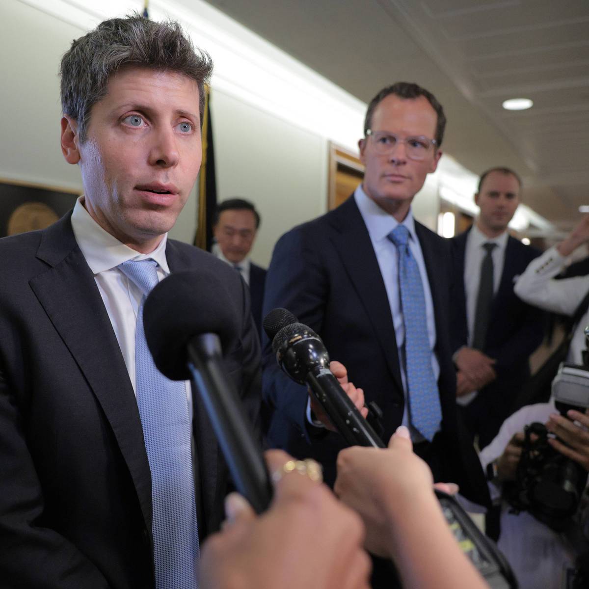 Open AI CEO Sam Altman Meets With Lawmakers And Administration Officials In D.C.
