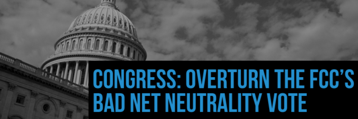 Net Neutrality Defenders Announce 'Epic Final Protest' to Demand Congress Repeal FCC Rollback Before Fast-Approaching Deadline