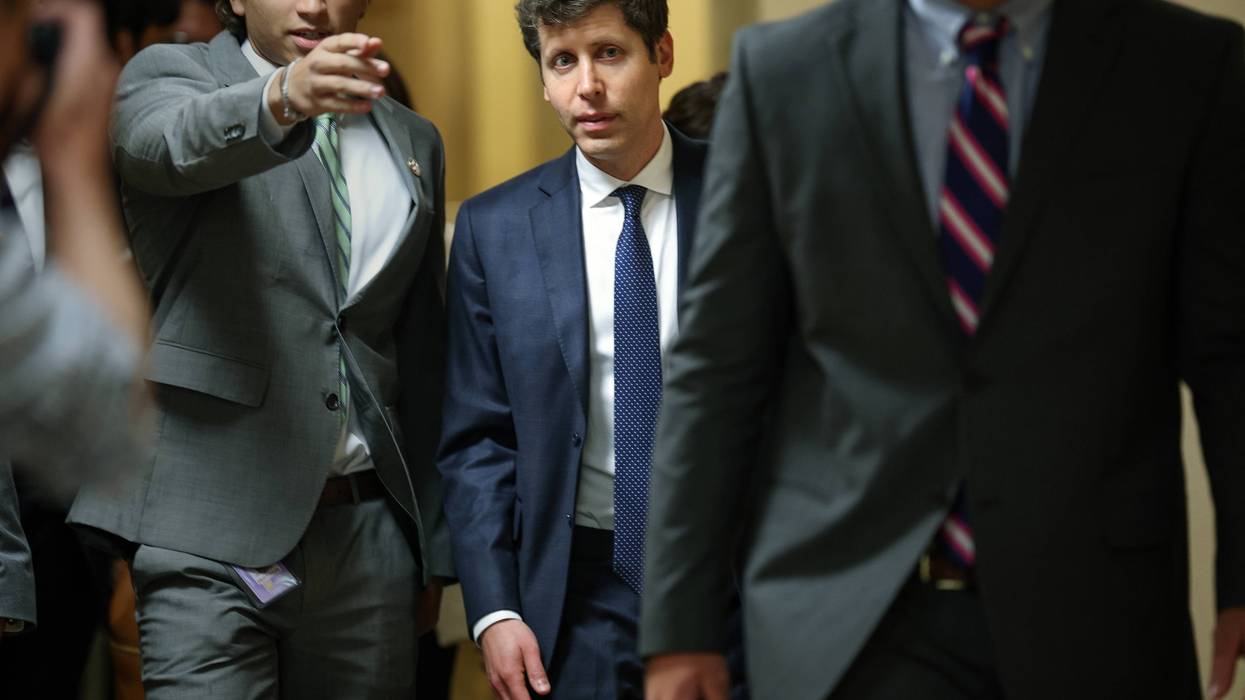 OpenAI CEO Sam Altman Goes To Meetings On Capitol Hill