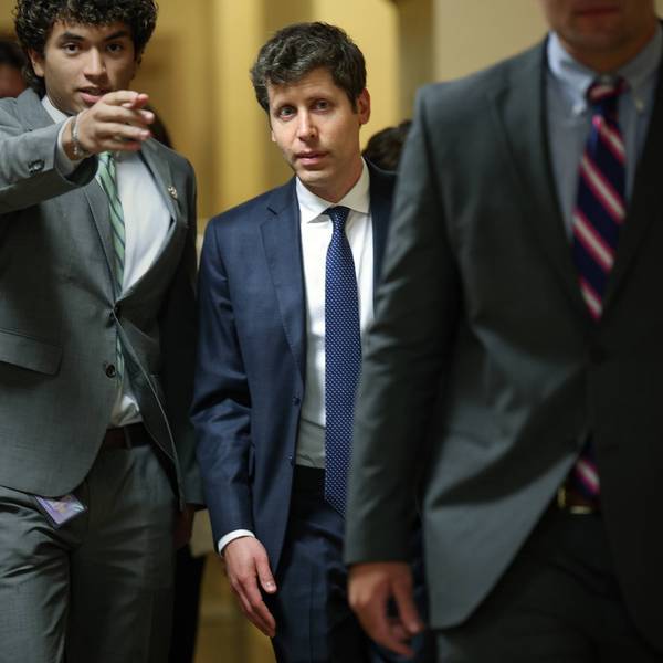 OpenAI CEO Sam Altman Goes To Meetings On Capitol Hill