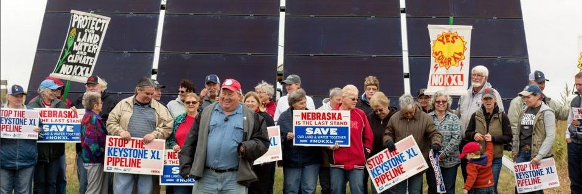 Putting Solar Panels in Pipeline's Path, Campaign to Combine Power of Sun 'With Power of the People'