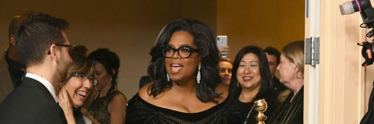 Praise for Inspiring Speech, But Progressives Warn Against Folly of Oprah 2020 Calls