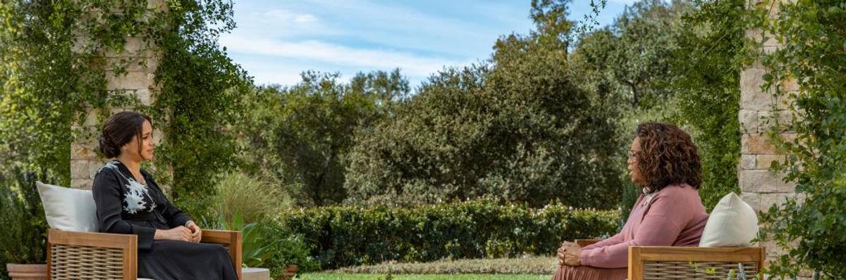 Oprah Winfrey interviews Prince Harry and Meghan Markle