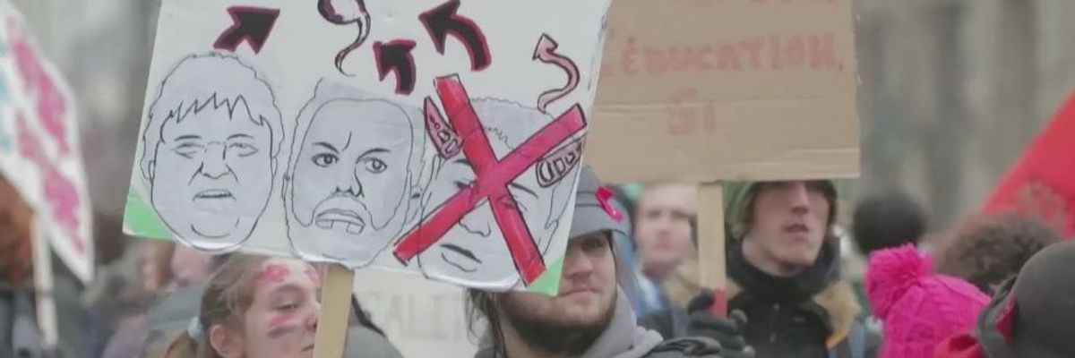 Maple Spring 2.0? Students Protest Austerity in Montreal