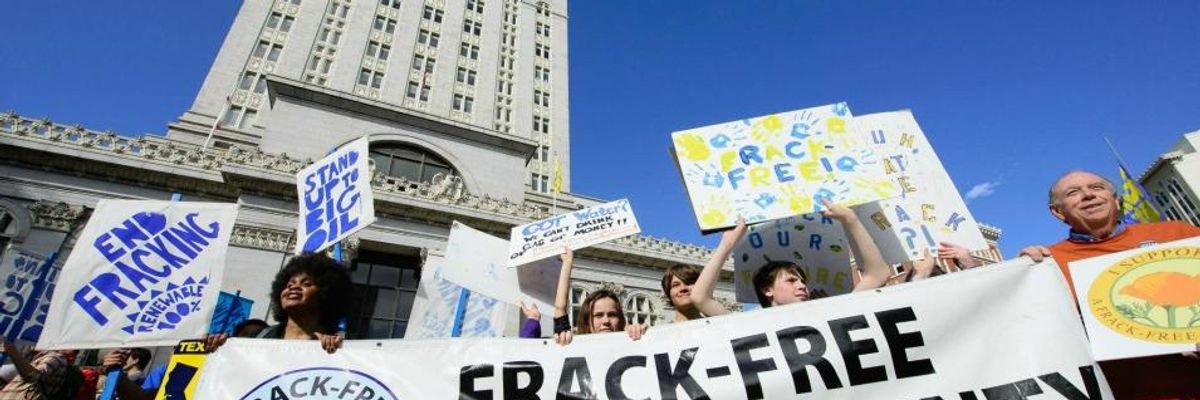 Anti-Fracking Momentum Grows with Another People's Victory in California