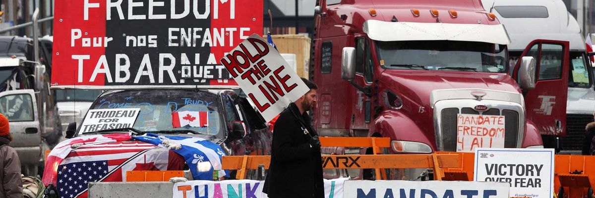 Ottawa trucker protest
