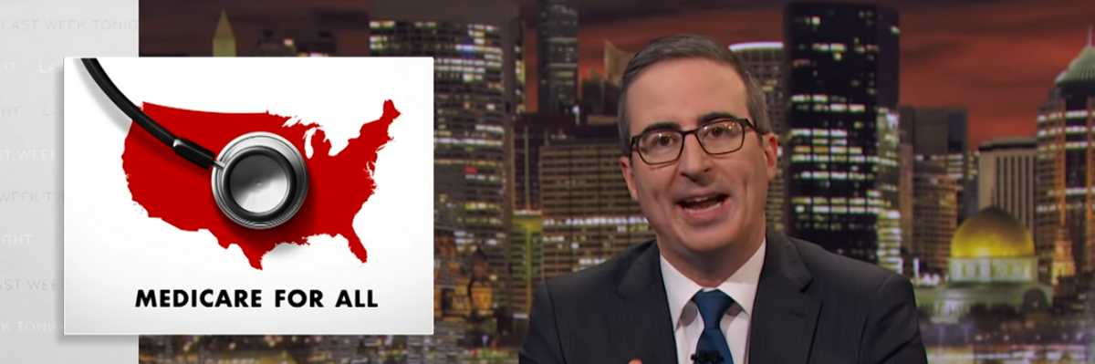 Even HBO's John Oliver Didn't Provide the full Context on "Medicare for All" and Jobs