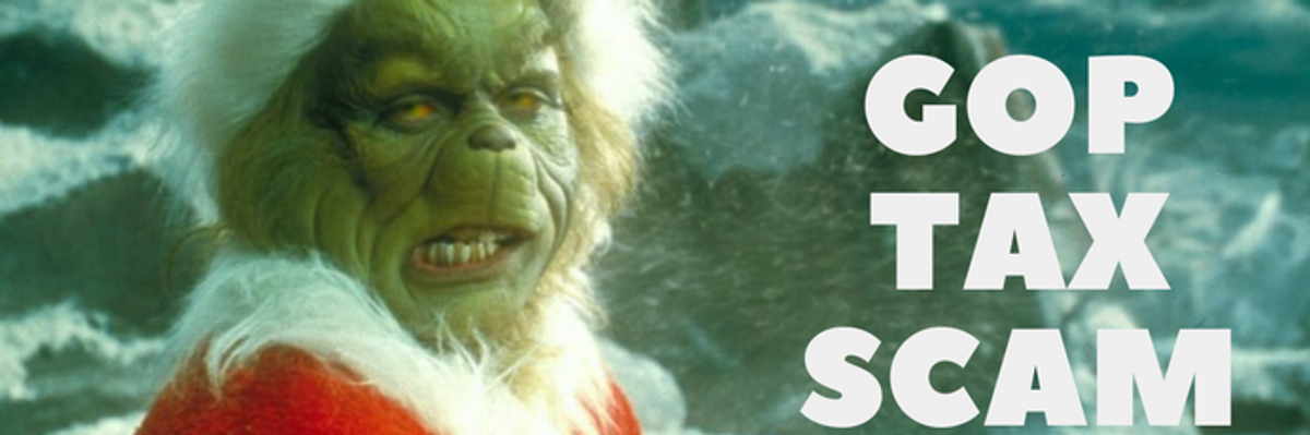 The Tax Bill Is the Grinchiest Christmas Gift Yet
