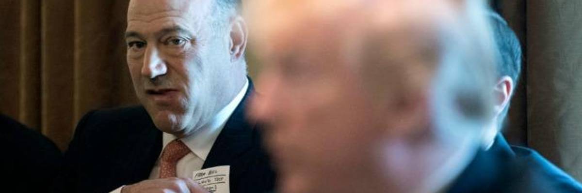 Trump Says Gary Cohn Might 'Go Out and Make Another Couple Hundred Million' and Then 'Come Back'