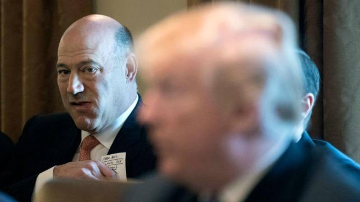Trump Says Gary Cohn Might 'Go Out and Make Another Couple Hundred Million' and Then 'Come Back'