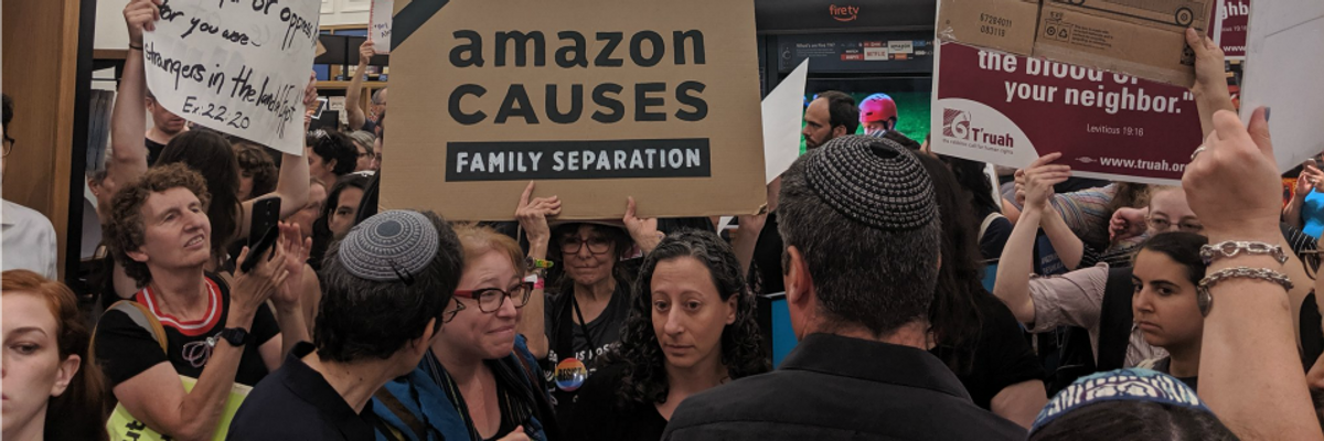 'We Will Fight': Over 40 Arrested as Jewish Activists and Allies Confront Amazon for Profiting Off ICE Terror