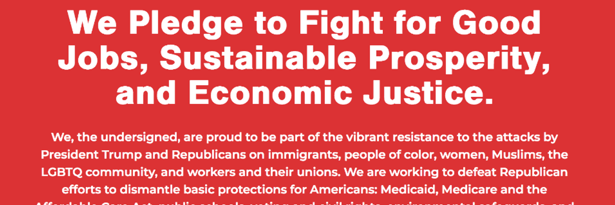 Resisting Trump Is Not Enough: 20,000 Activists Ask Democratic Candidates Where They Stand on Bold Agenda