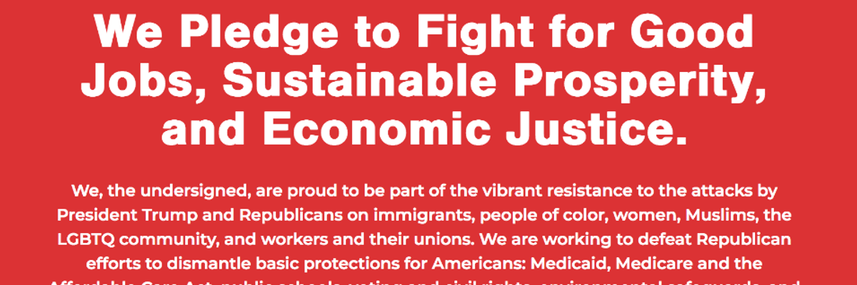 Resisting Trump Is Not Enough: 20,000 Activists Ask Democratic Candidates Where They Stand on Bold Agenda