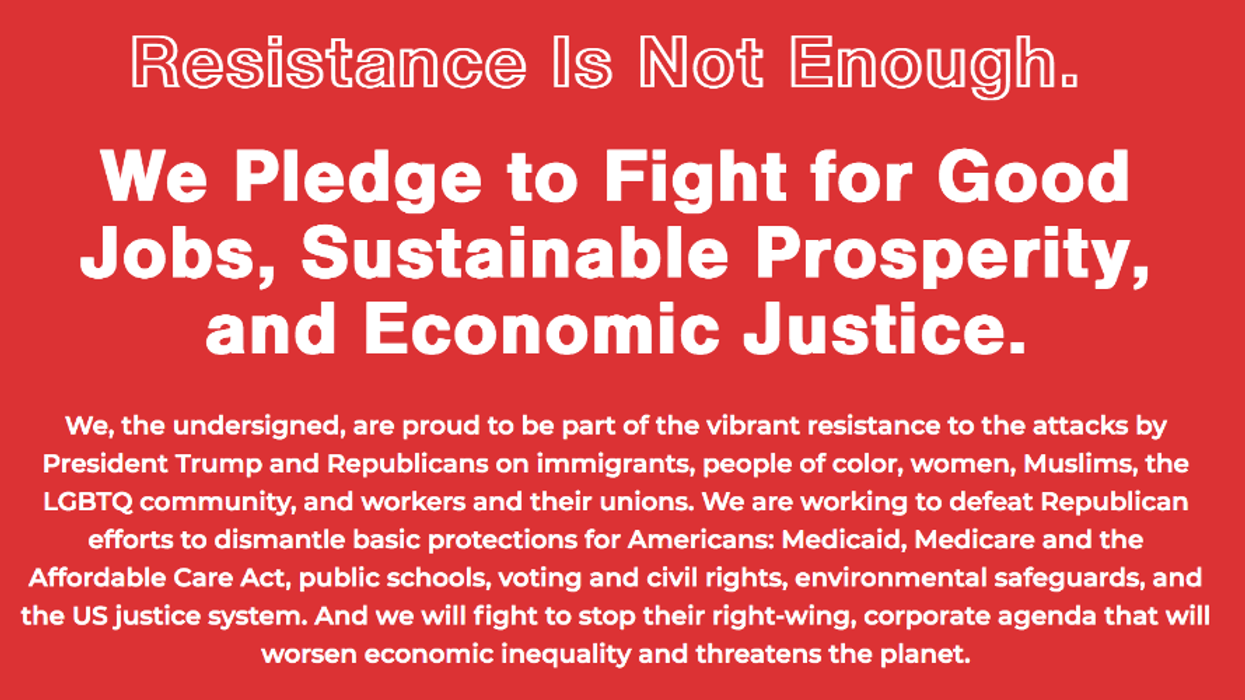 Resisting Trump Is Not Enough: 20,000 Activists Ask Democratic Candidates Where They Stand on Bold Agenda