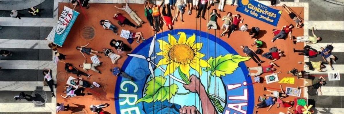 San Francisco Climate Strike Street Murals Take Over Wall Street West