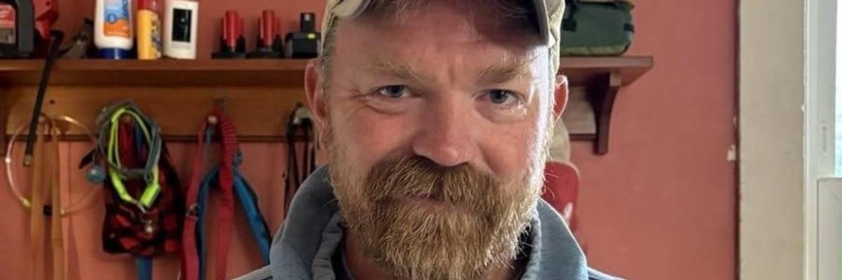 Oyster farmer Graham Platner