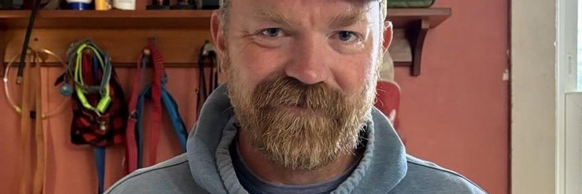 Oyster farmer Graham Platner