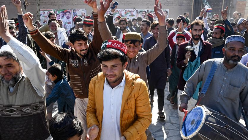 Pakistan Tehreek-e-Insaaf supporters