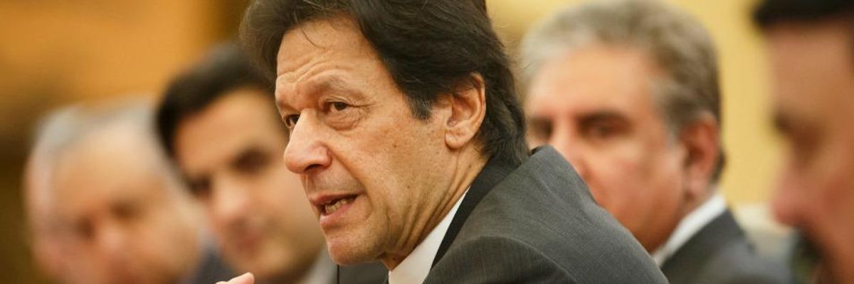 Pakistani Prime Minister Imran Khan