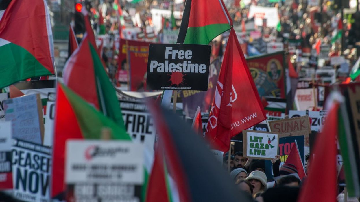 Palestine Solidarity Campaign Organise London Rally In Support Of Gaza Ceasefire