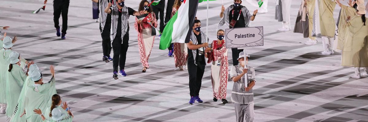 Palestine Tokyo Olympics 
