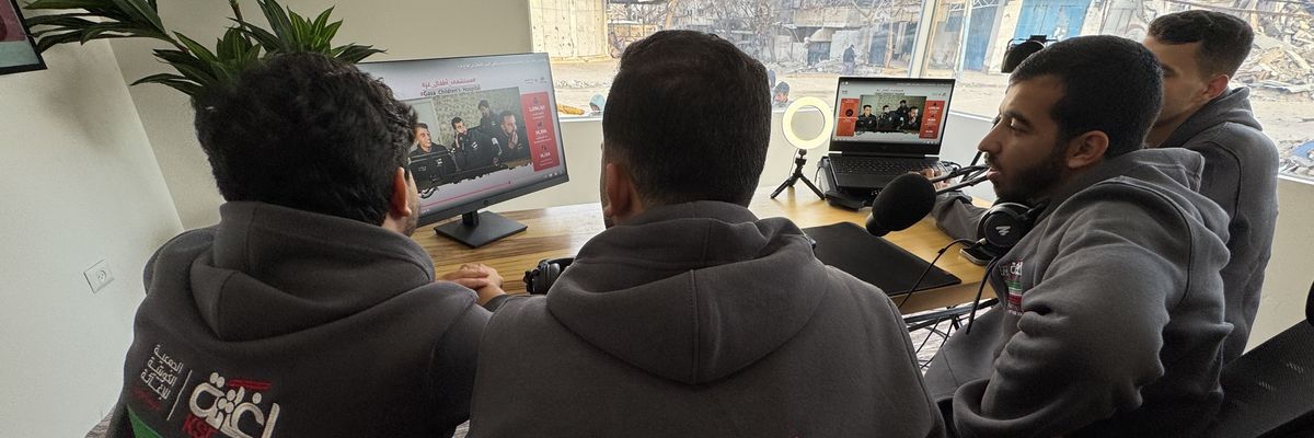 Palestinian activists launch social media campaign.