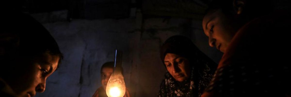 In Further War Crime, Israelis Cut Electricity to Gaza, Idling 50,000 Factory Workers