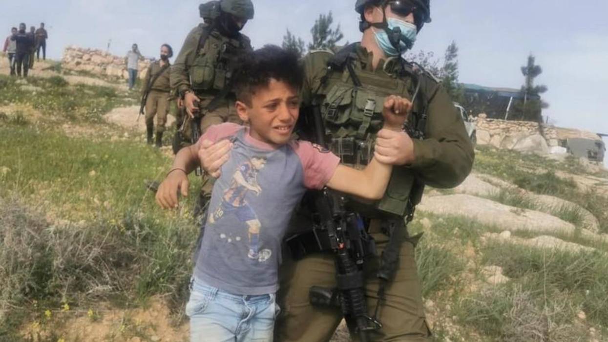 Palestinian children