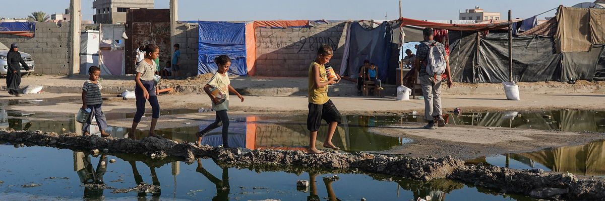 Palestinian children