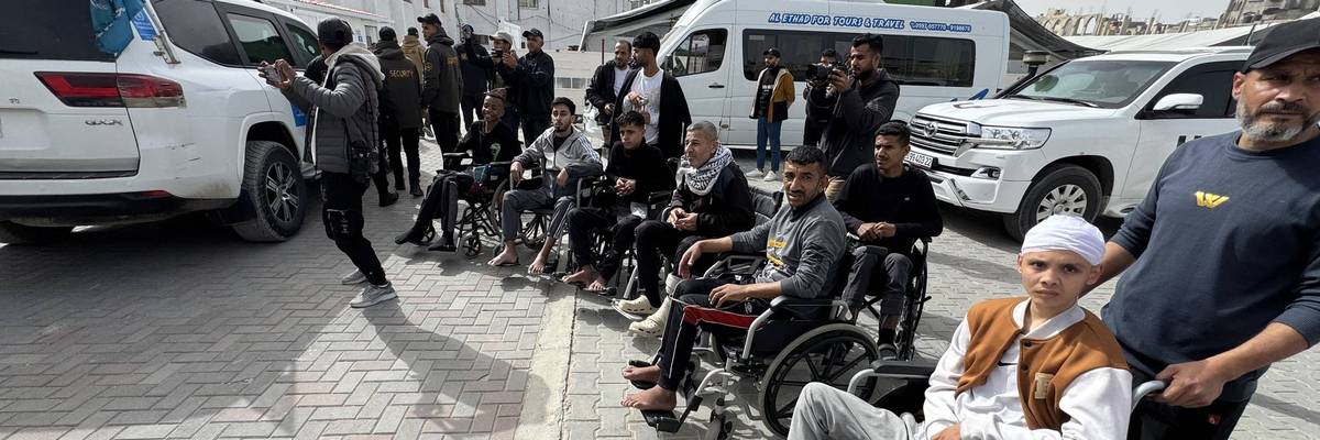 Palestinian families set for transfer to Egypt for treatment