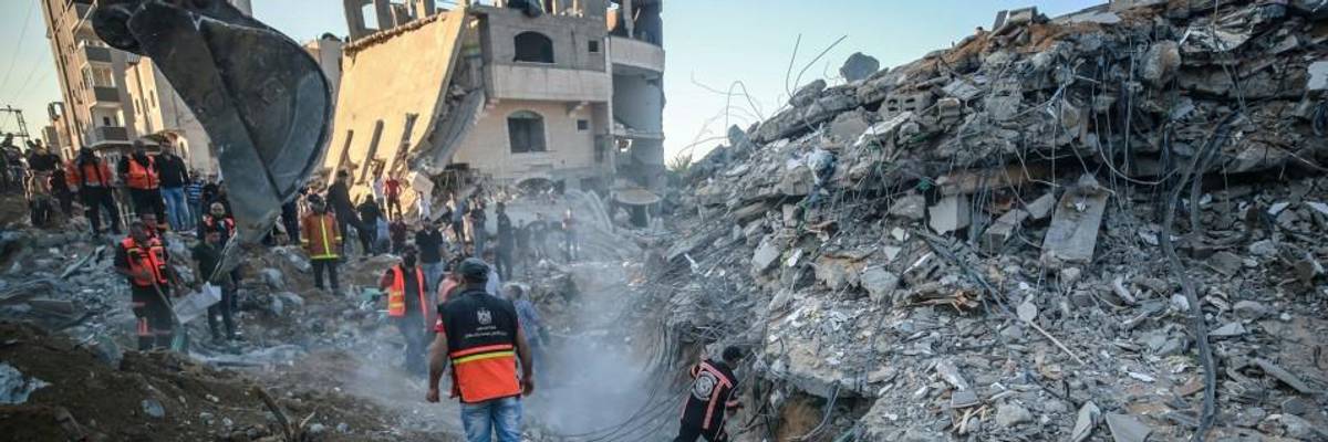 Israel's Assault on Gaza by Bomb, Then Slow Strangulation