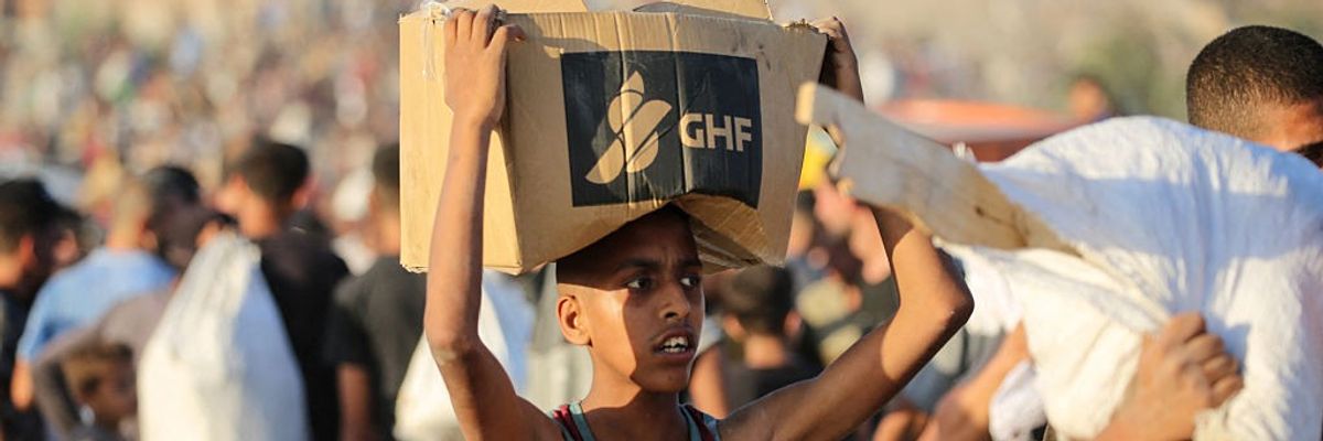 PALESTINIAN-ISRAEL-CONFLICT-GAZA-AID