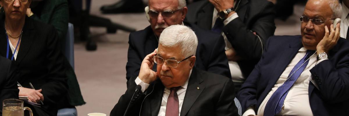 Palestinian President Abbas Goes To United Nations To Address Trump's Peace Plan