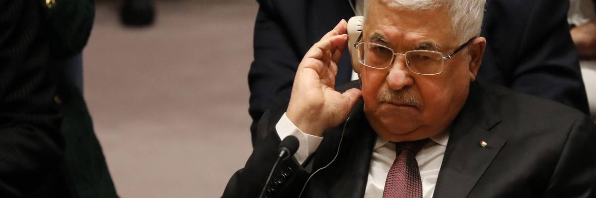 Palestinian President Abbas Goes To United Nations To Address Trump's Peace Plan