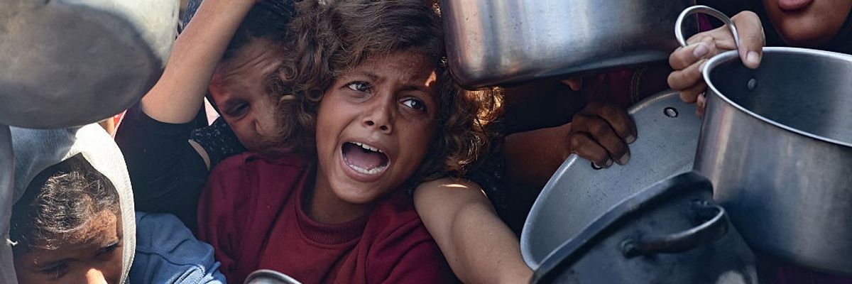 Gaza Children Without 'Strength to Speak or Even Cry,' Says Aid Group Chief