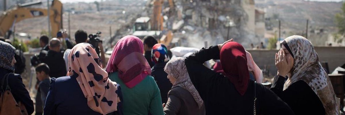 In 'Shockingly Cruel' Move, Israel to Auction Off Classrooms It Dismantled in West Bank