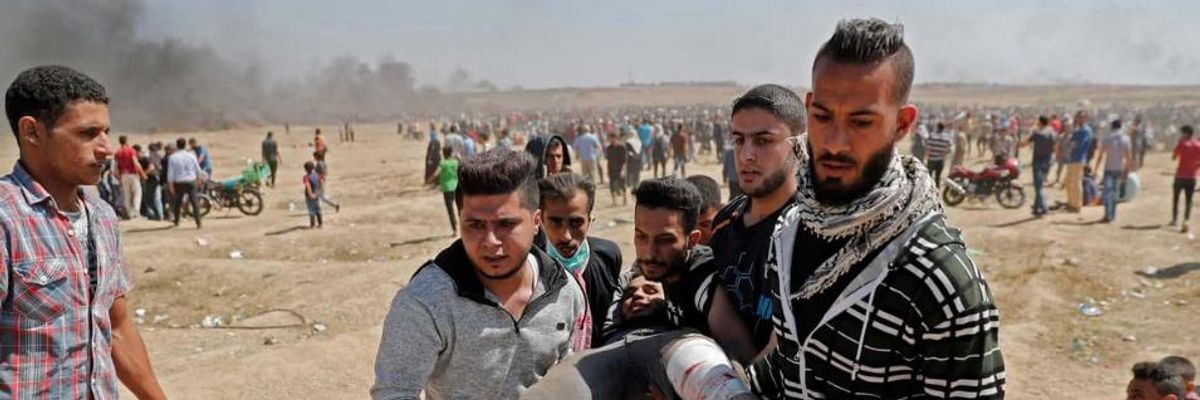 As US Opens New Embassy in Jerusalem, Israeli Snipers Open Fire on Gaza Protests, Killing Dozens