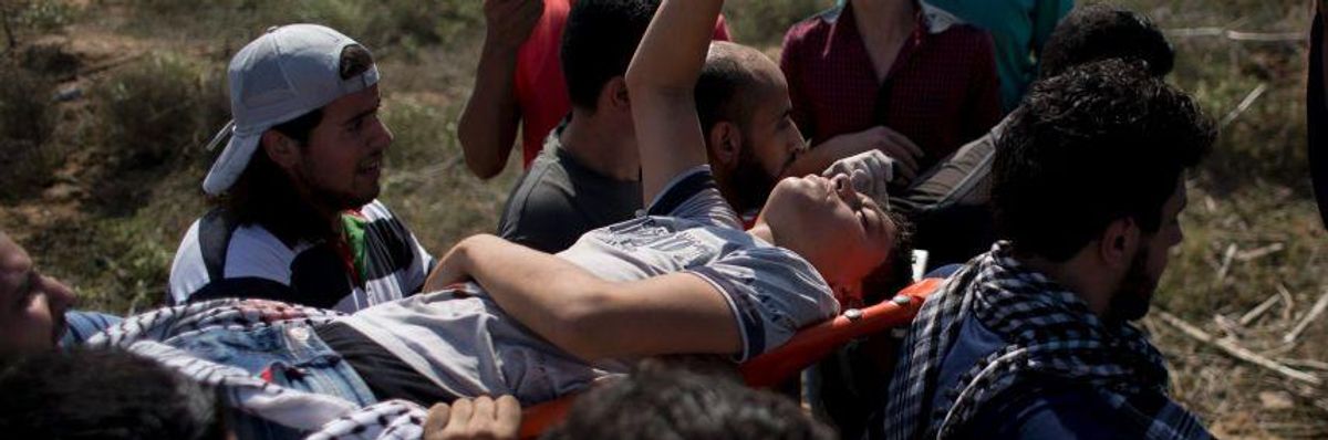 Snipers Used? Israeli Forces Open Fire on Gaza Protesters, Killing Six