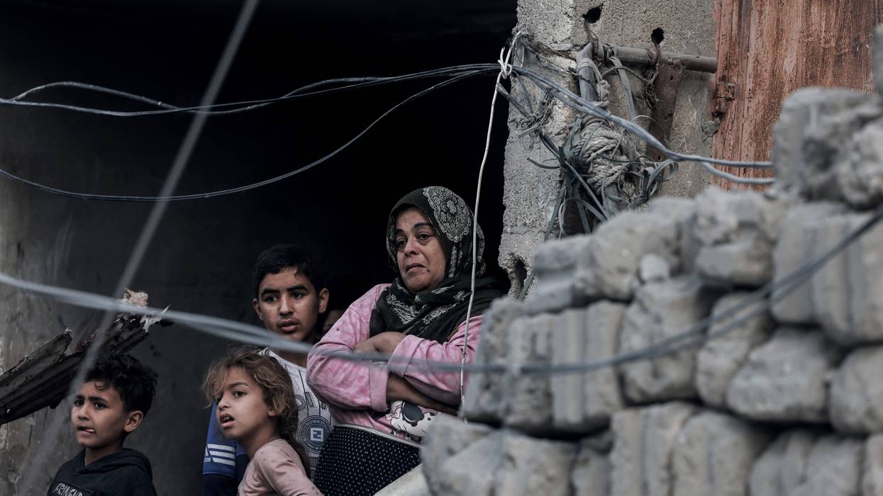 Palestinians in Rafah
