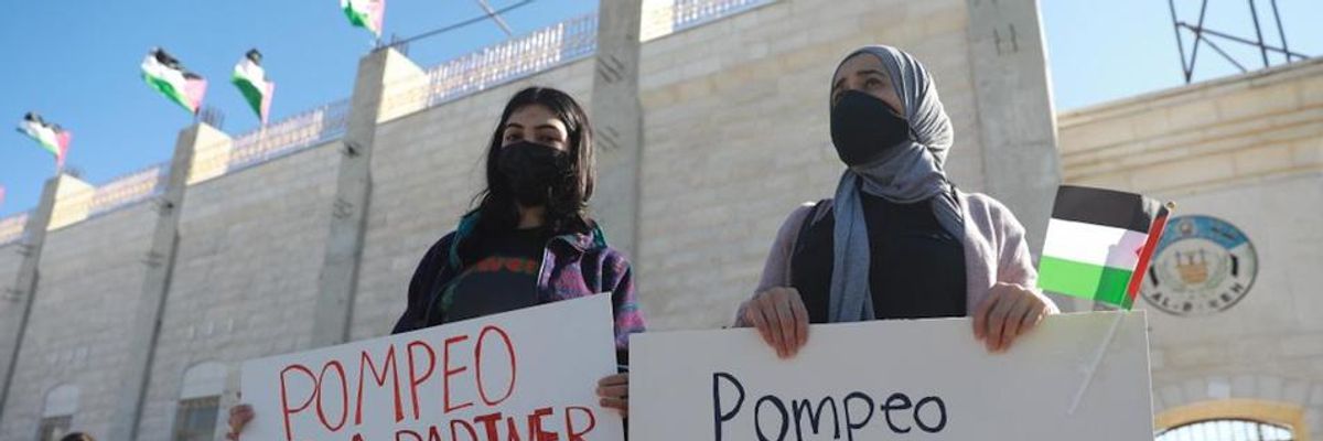 "Proudly Pro-BDS": Jewish-Led Groups Condemn Pompeo for Declaring Boycott-Divestment Movement Anti-Semitic