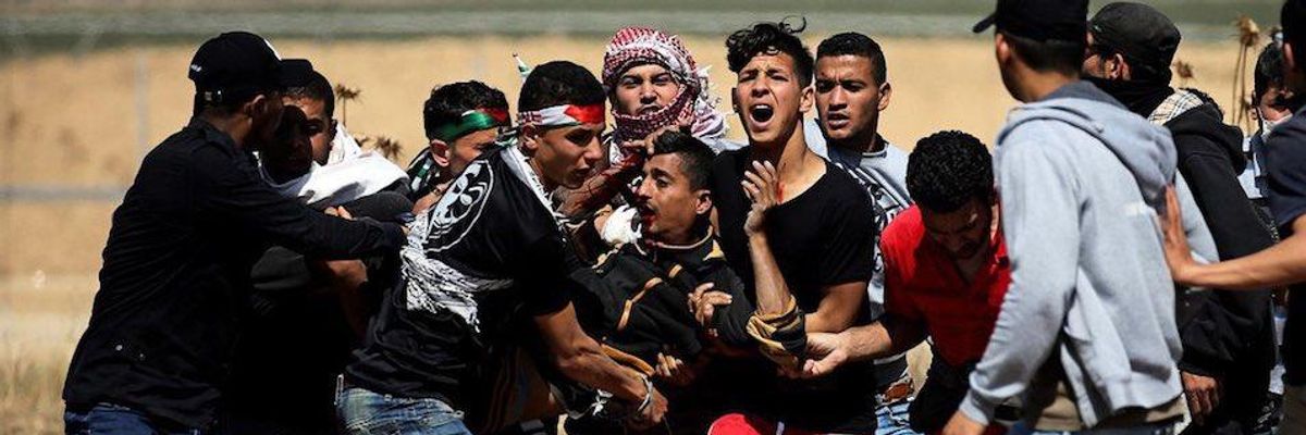 As One Million People Face Hunger in Besieged Gaza, Israel Shoots 16 Palestinians at Nakba Day Protests