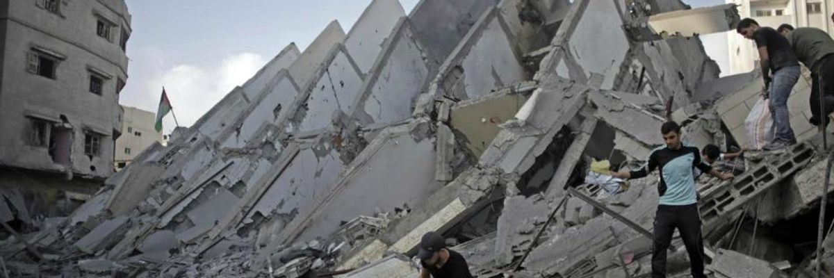 UN Agency says Violence at Peak Levels as Israel Flattens High-Rises in Gaza
