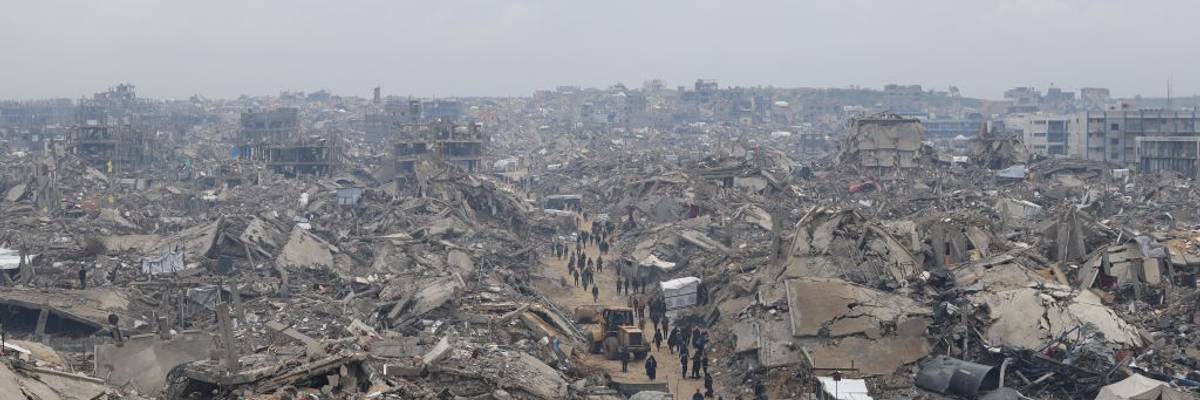 Palestinians struggle to survive amid rubble in Jabalia refugee camp after Gaza ceasefire