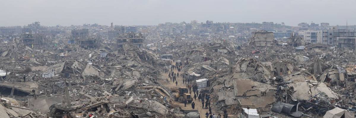Palestinians struggle to survive amid rubble in Jabalia refugee camp after Gaza ceasefire