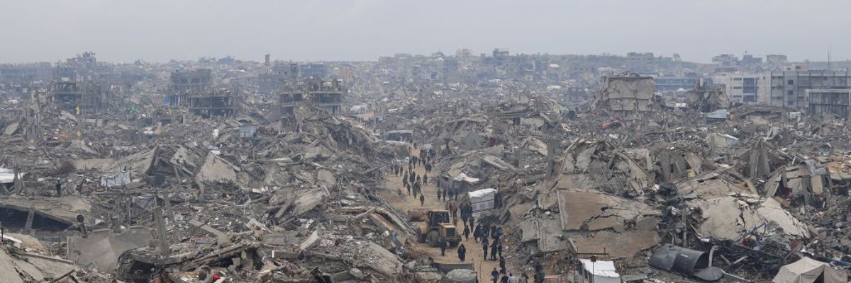 Palestinians struggle to survive amid rubble in Jabalia refugee camp after Gaza ceasefire