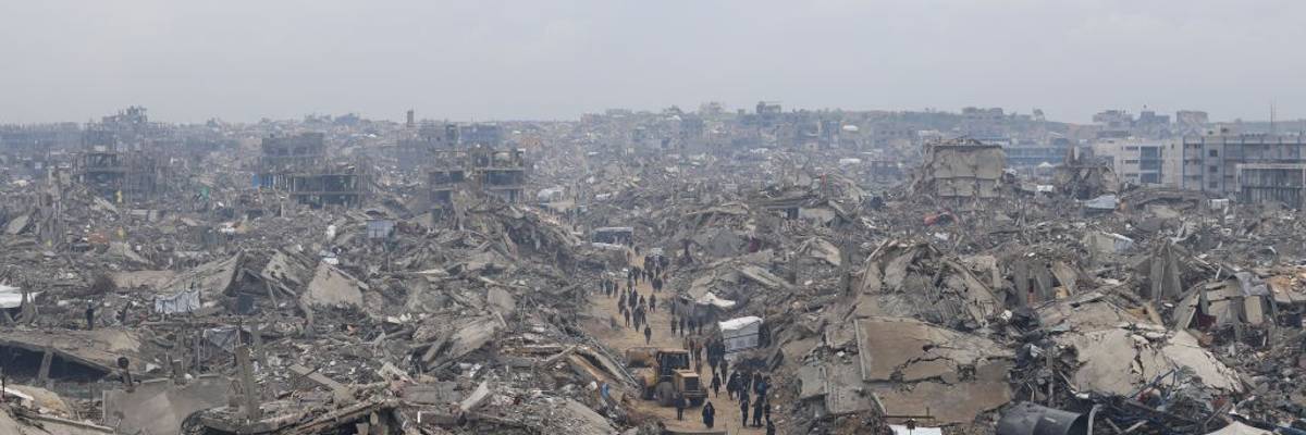 Palestinians struggle to survive amid rubble in Jabalia refugee camp after Gaza ceasefire
