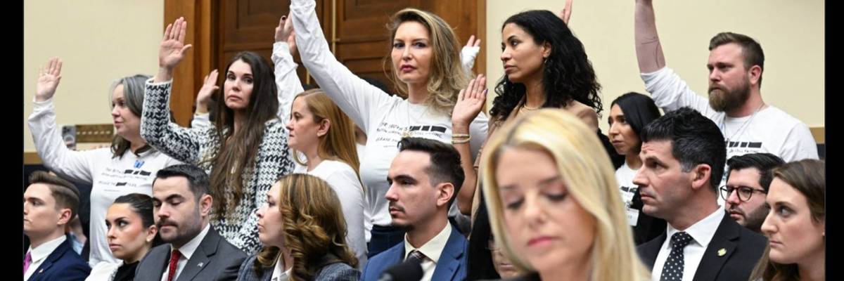 Pam Bondi studiously ignores Epstein survivors seeking justice