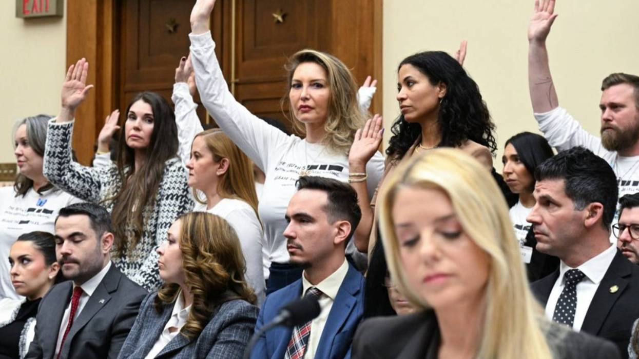 Pam Bondi studiously ignores Epstein survivors seeking justice