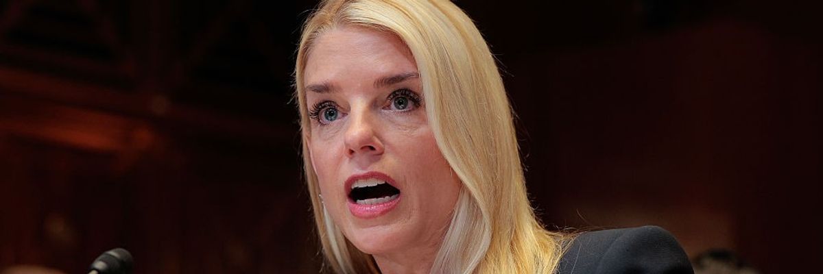 Pam Bondi testifies before the Senate